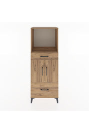 Hyperion Dolap 2 Raflı 2 Çekmeceli 2 Kapaklı 60x44x163 - S53M016V9B