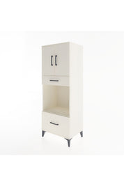 Hyperion Dolap 2 Raflı 2 Çekmeceli 2 Kapaklı 60x44x163 - S53M017V1B