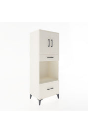 Hyperion Dolap 2 Raflı 2 Çekmeceli 2 Kapaklı 60x44x163 - S53M017V1B