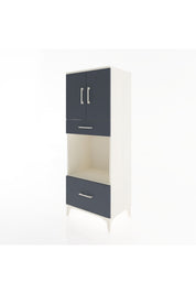 Hyperion Dolap 2 Raflı 2 Çekmeceli 2 Kapaklı 60x44x163 - S53M017V2B