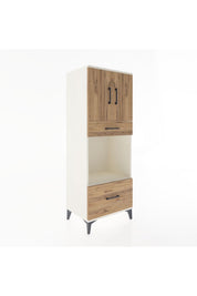 Hyperion Dolap 2 Raflı 2 Çekmeceli 2 Kapaklı 60x44x163 - S53M017V3B