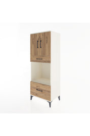 Hyperion Dolap 2 Raflı 2 Çekmeceli 2 Kapaklı 60x44x163 - S53M017V3B