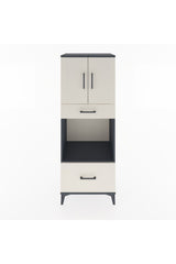 Hyperion Dolap 2 Raflı 2 Çekmeceli 2 Kapaklı 60x44x163