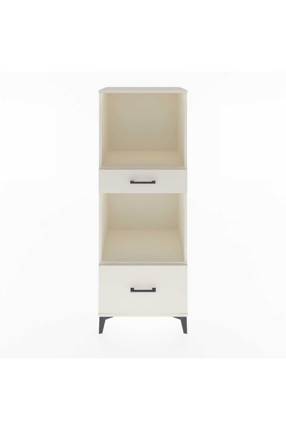 Hyperion Dolap 2 Raflı 2 Çekmeceli 60x44x163 - S53M018V1B
