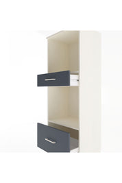 Hyperion Dolap 2 Raflı 2 Çekmeceli 60x44x163 - S53M018V2B
