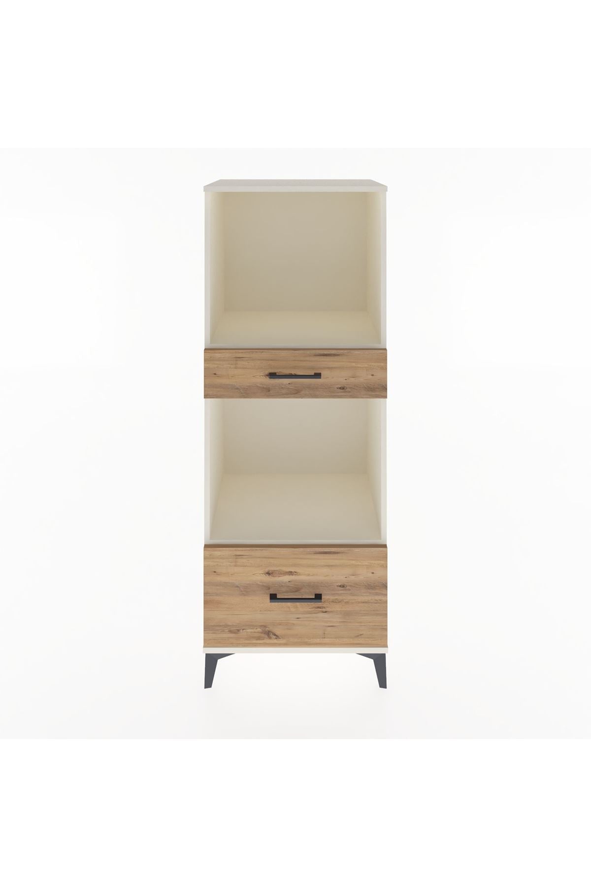 Hyperion Dolap 2 Raflı 2 Çekmeceli 60x44x163 - S53M018V3B