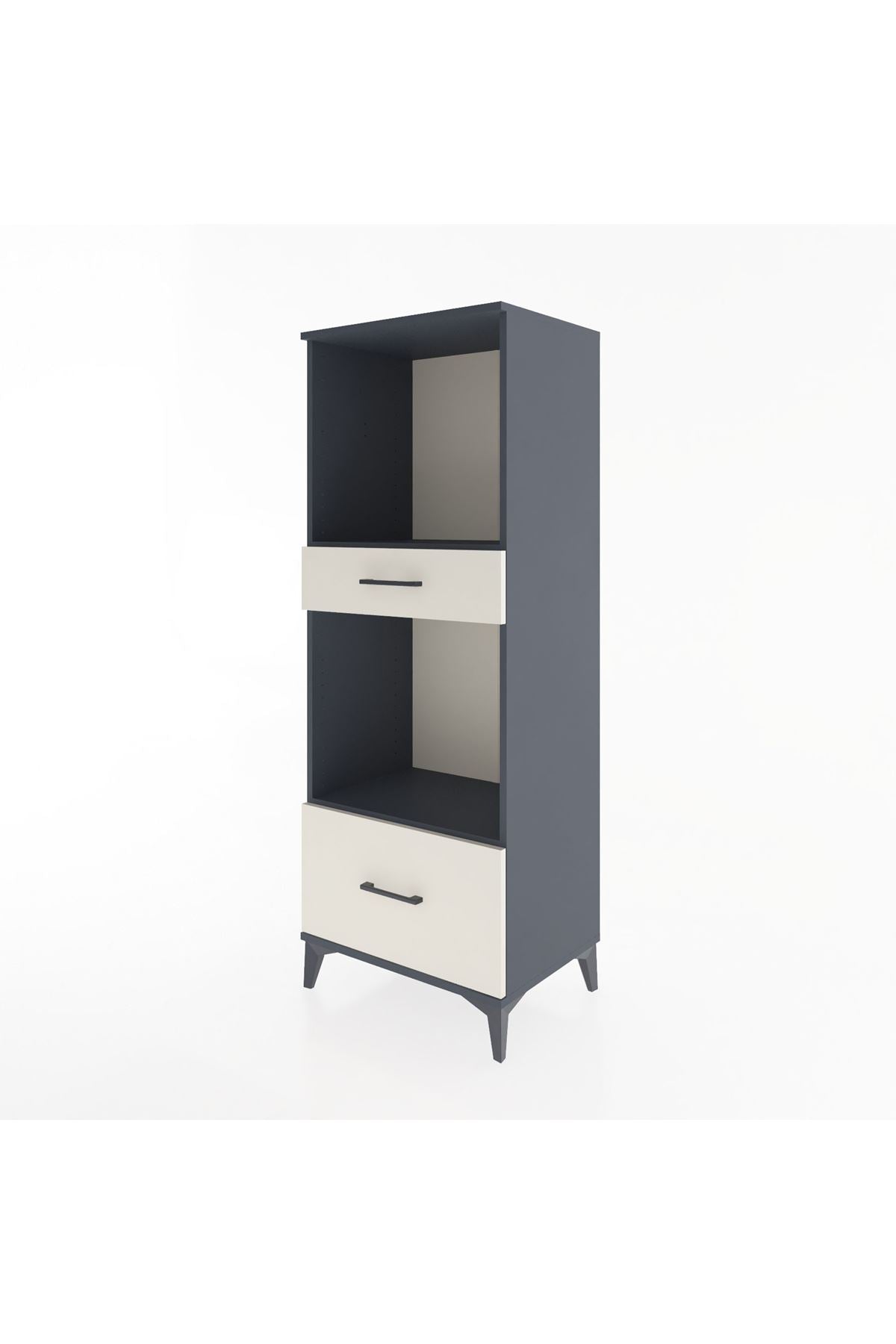 Hyperion Dolap 2 Raflı 2 Çekmeceli 60x44x163 - S53M018V4B