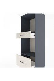 Hyperion Dolap 2 Raflı 2 Çekmeceli 60x44x163 - S53M018V4B
