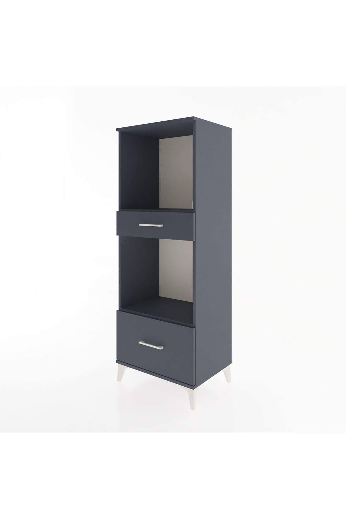 Hyperion Dolap 2 Raflı 2 Çekmeceli 60x44x163 - S53M018V5B