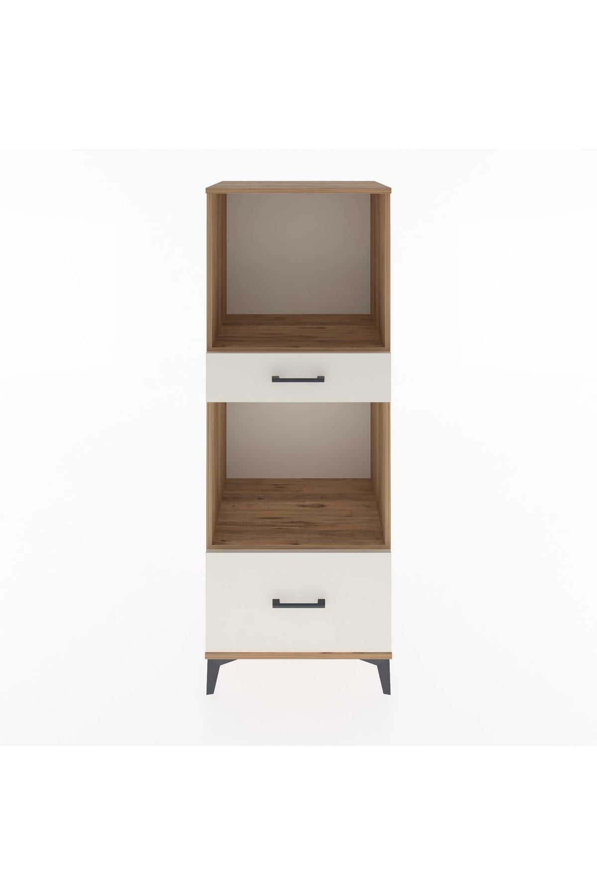 Hyperion Dolap 2 Raflı 2 Çekmeceli 60x44x163 - S53M018V7B