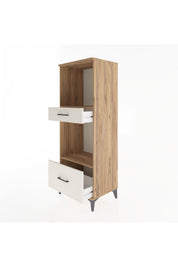 Hyperion Dolap 2 Raflı 2 Çekmeceli 60x44x163 - S53M018V7B