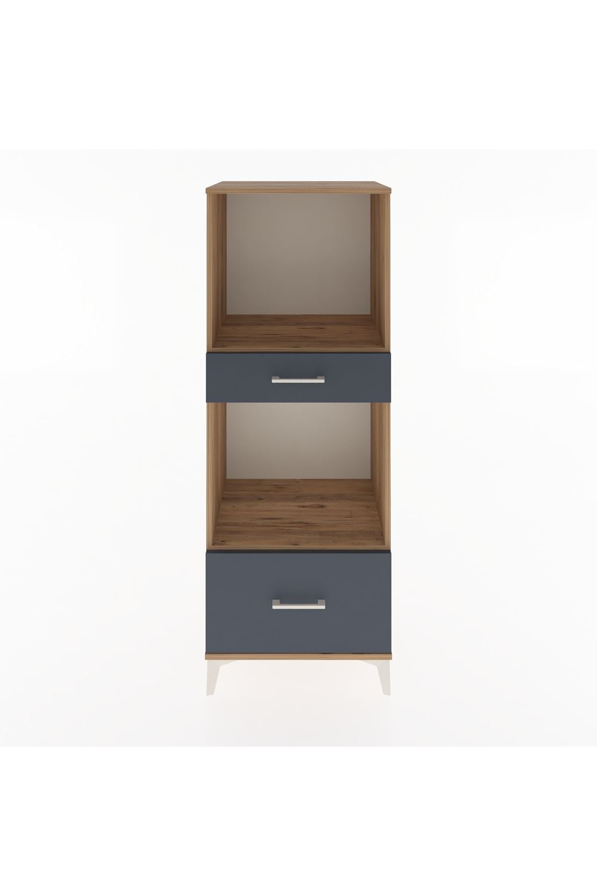 Hyperion Dolap 2 Raflı 2 Çekmeceli 60x44x163 - S53M018V8B