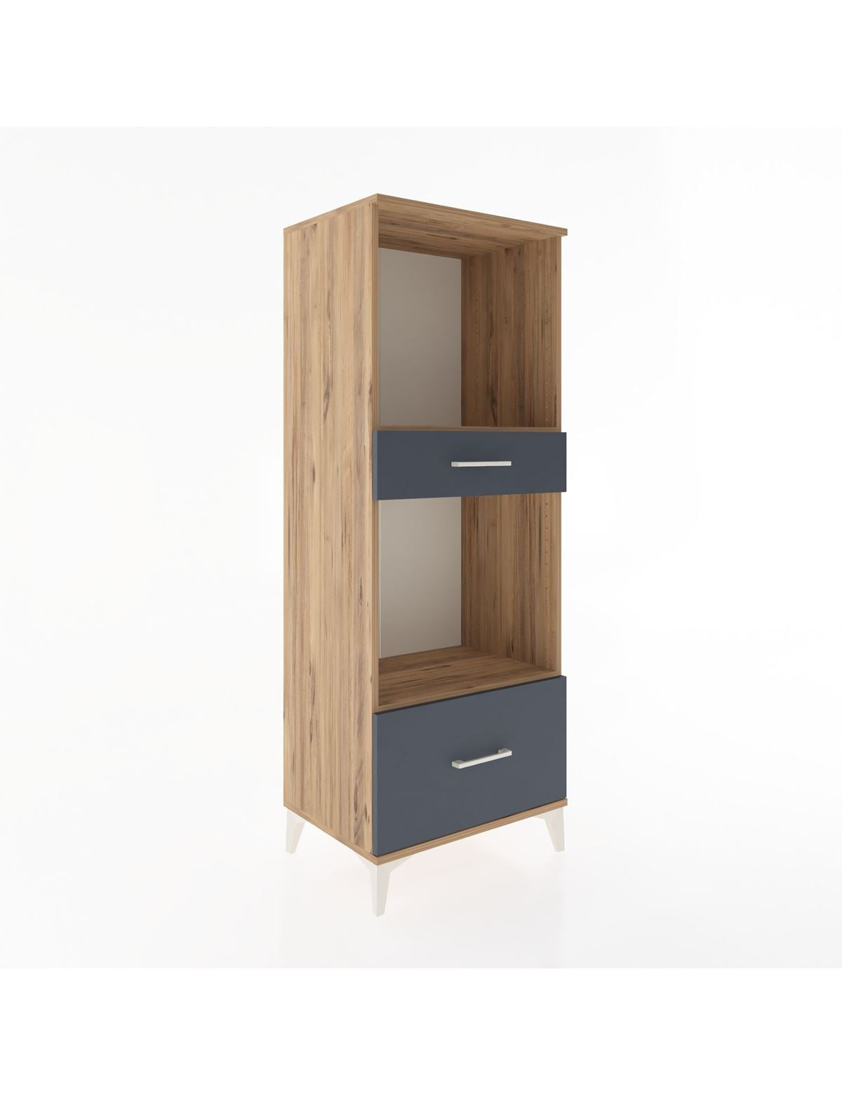 Hyperion Dolap 2 Raflı 2 Çekmeceli 60x44x163 - S53M018V8B