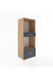 Hyperion Dolap 2 Raflı 2 Çekmeceli 60x44x163 - S53M018V8B