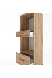 Hyperion Dolap 2 Raflı 2 Çekmeceli 60x44x163 - S53M018V9B