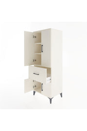 Hyperion Dolap 3 Raflı Tek Çekmeceli 4 Kapaklı 60x44x163 - S53M019V1B