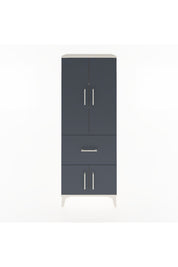 Hyperion Dolap 3 Raflı Tek Çekmeceli 4 Kapaklı 60x44x163 - S53M019V2B