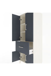 Hyperion Dolap 3 Raflı Tek Çekmeceli 4 Kapaklı 60x44x163 - S53M019V2B
