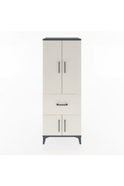 Hyperion Dolap 3 Raflı Tek Çekmeceli 4 Kapaklı 60x44x163 - S53M019V4B