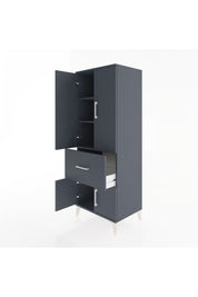 Hyperion Dolap 3 Raflı Tek Çekmeceli 4 Kapaklı 60x44x163 - S53M019V5B