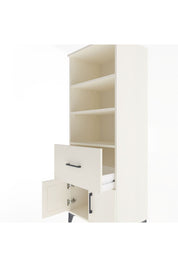 Hyperion Dolap 3 Raflı Tek Çekmeceli 2 Kapaklı 60x44x163 - S53M020V1B