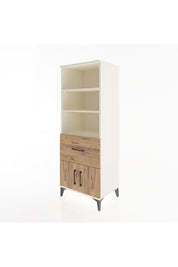 Hyperion Dolap 3 Raflı Tek Çekmeceli 2 Kapaklı 60x44x163 - S53M020V3B