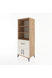 Hyperion Dolap 3 Raflı Tek Çekmeceli 2 Kapaklı 60x44x163 - S53M020V7B