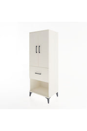 Hyperion Dolap 3 Raflı Tek Çekmeceli 2 Kapaklı 60x44x163 - S53M021V1B