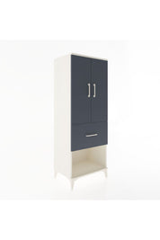 Hyperion Dolap 3 Raflı Tek Çekmeceli 2 Kapaklı 60x44x163 - S53M021V2B