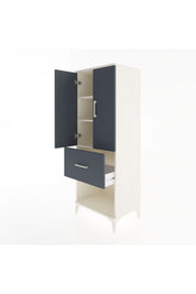 Hyperion Dolap 3 Raflı Tek Çekmeceli 2 Kapaklı 60x44x163 - S53M021V2B