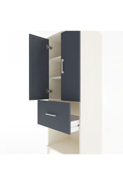 Hyperion Dolap 3 Raflı Tek Çekmeceli 2 Kapaklı 60x44x163 - S53M021V2B
