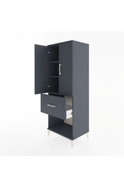 Hyperion Dolap 3 Raflı Tek Çekmeceli 2 Kapaklı 60x44x163 - S53M021V5B