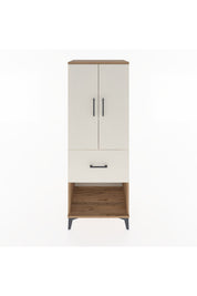 Hyperion Dolap 3 Raflı Tek Çekmeceli 2 Kapaklı 60x44x163 - S53M021V7B