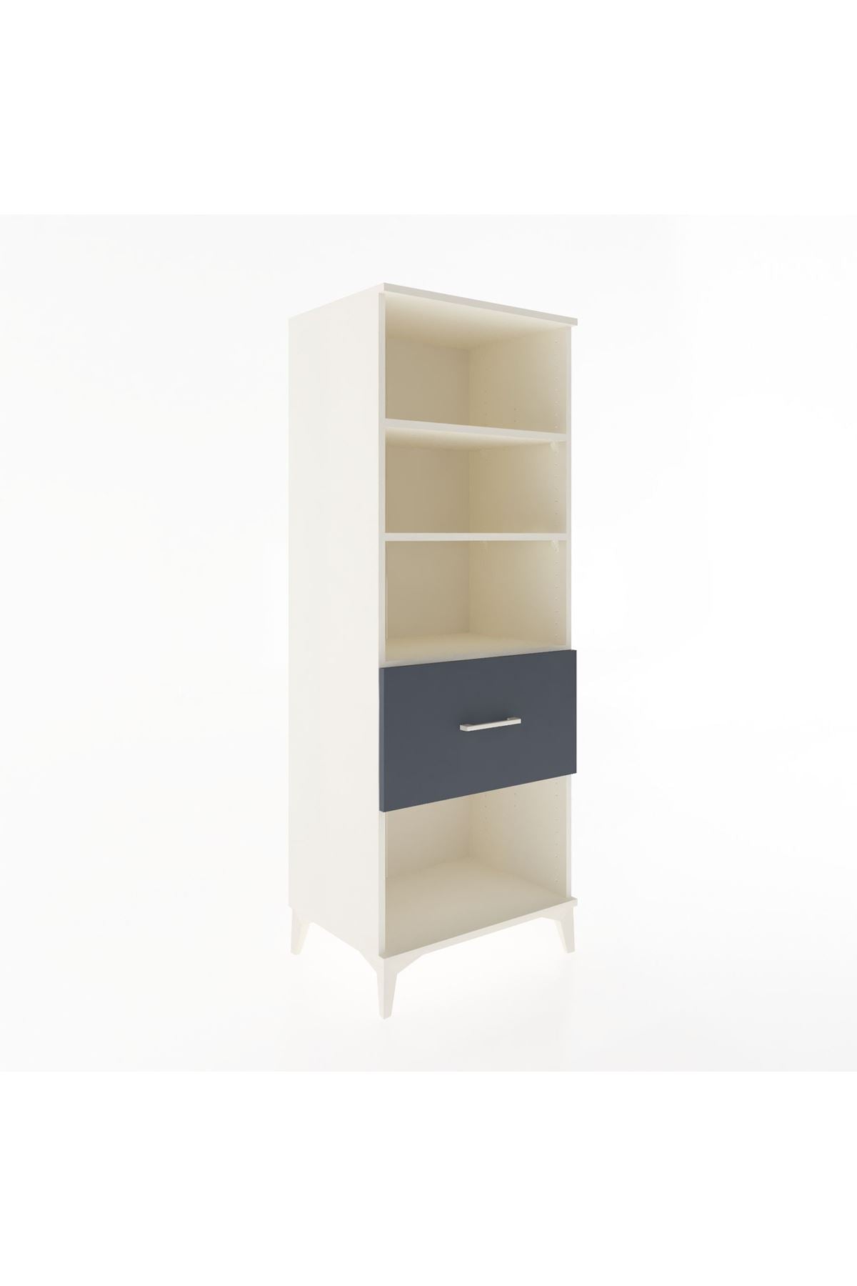 Hyperion Dolap 3 Raflı Tek Çekmeceli 60x44x163 - S53M022V2B