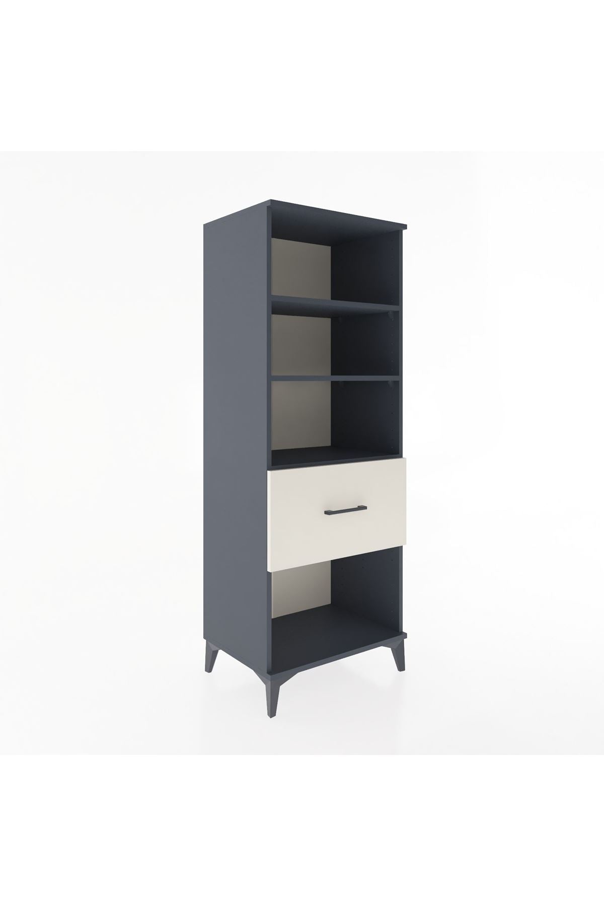 Hyperion Dolap 3 Raflı Tek Çekmeceli 60x44x163 - S53M022V4B