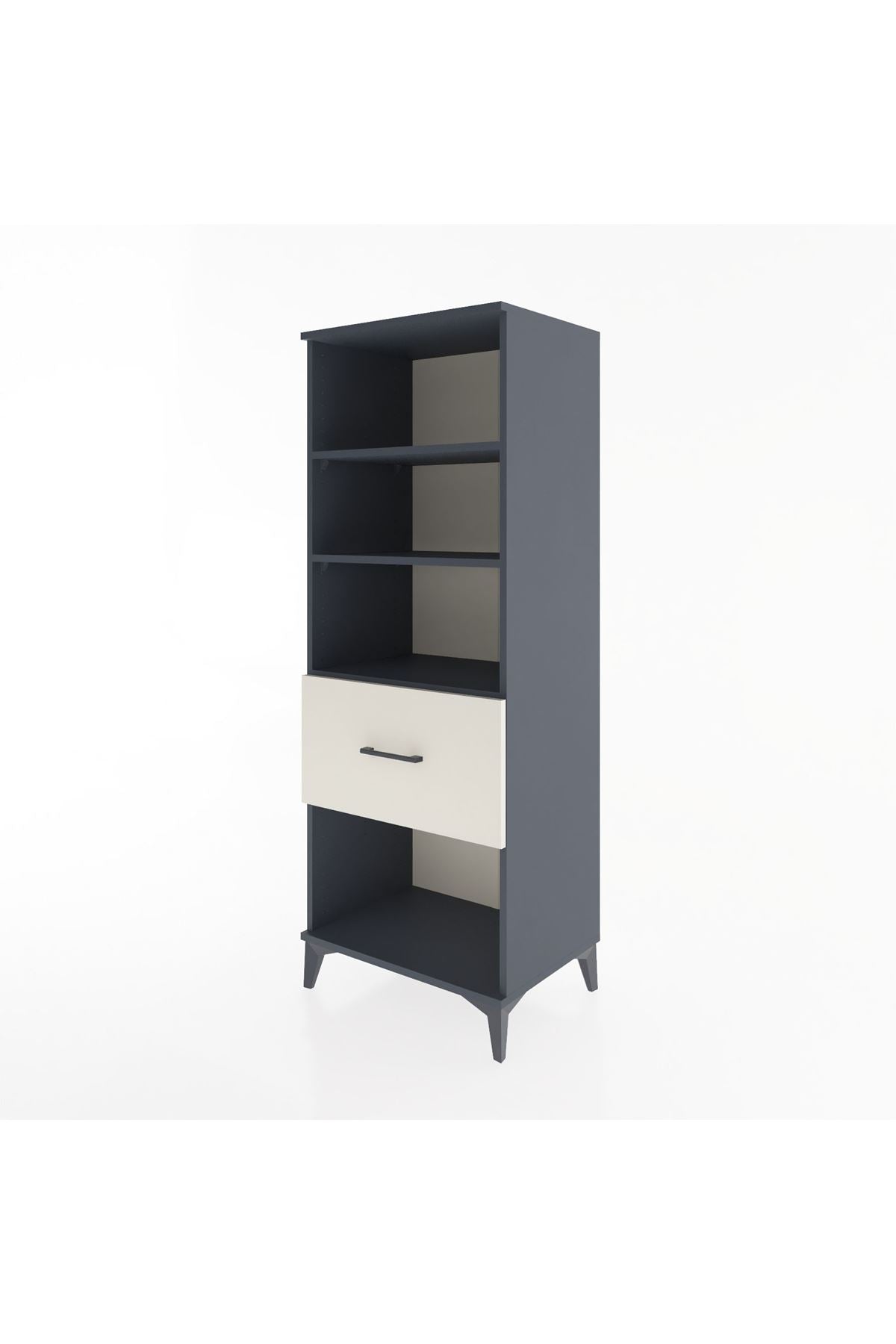 Hyperion Dolap 3 Raflı Tek Çekmeceli 60x44x163 - S53M022V4B