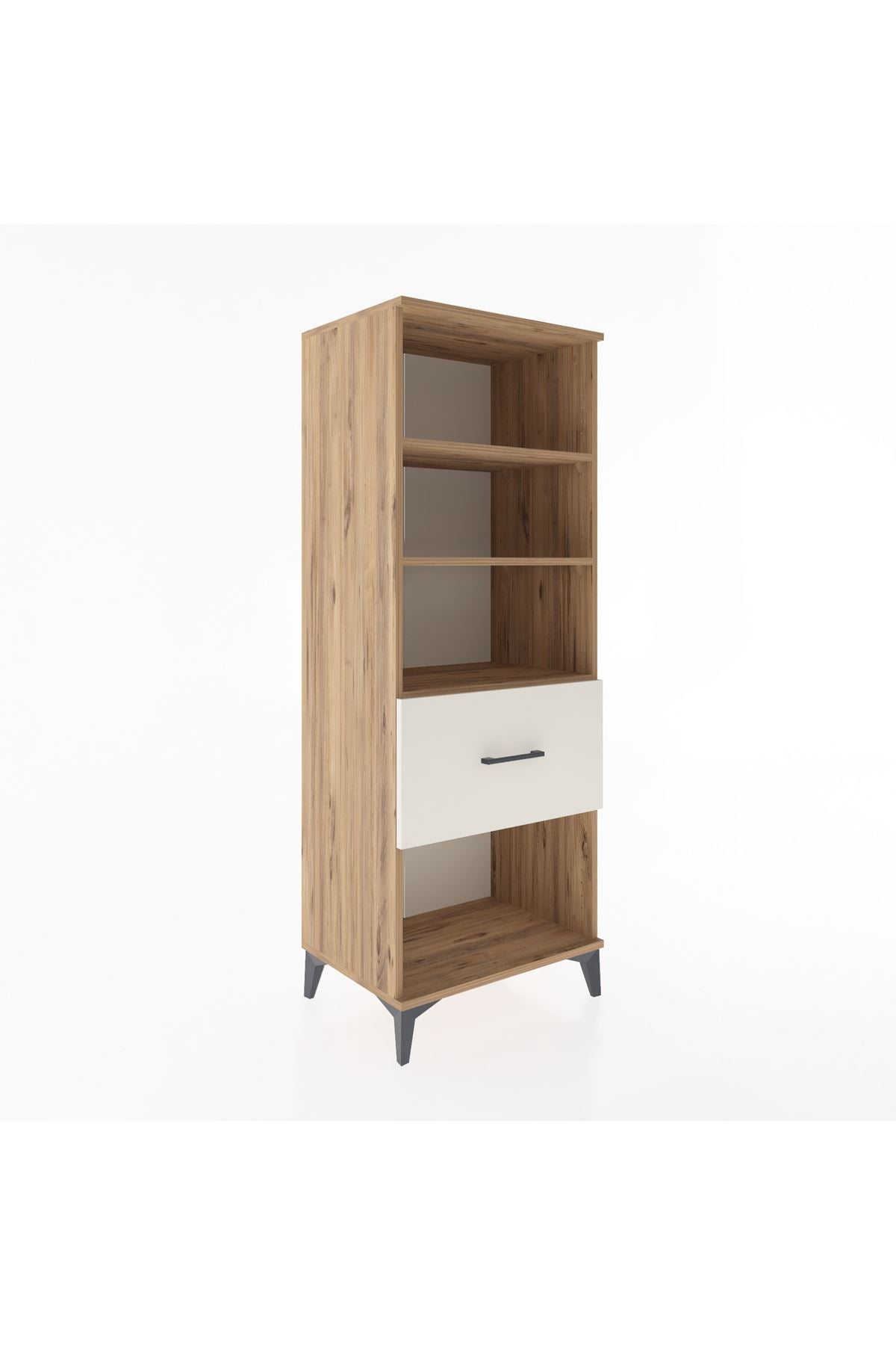 Hyperion Dolap 3 Raflı Tek Çekmeceli 60x44x163 - S53M022V7B