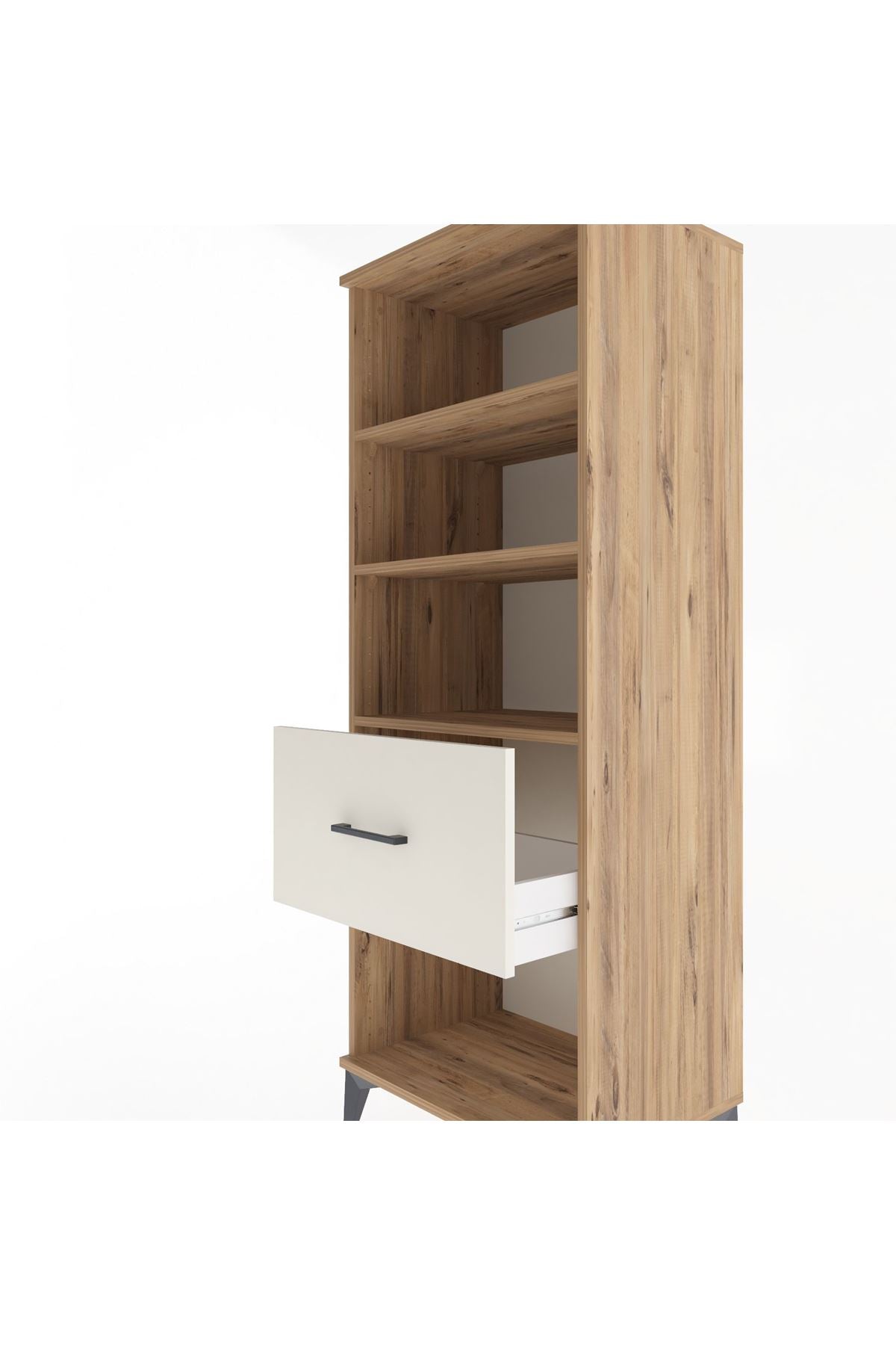 Hyperion Dolap 3 Raflı Tek Çekmeceli 60x44x163 - S53M022V7B