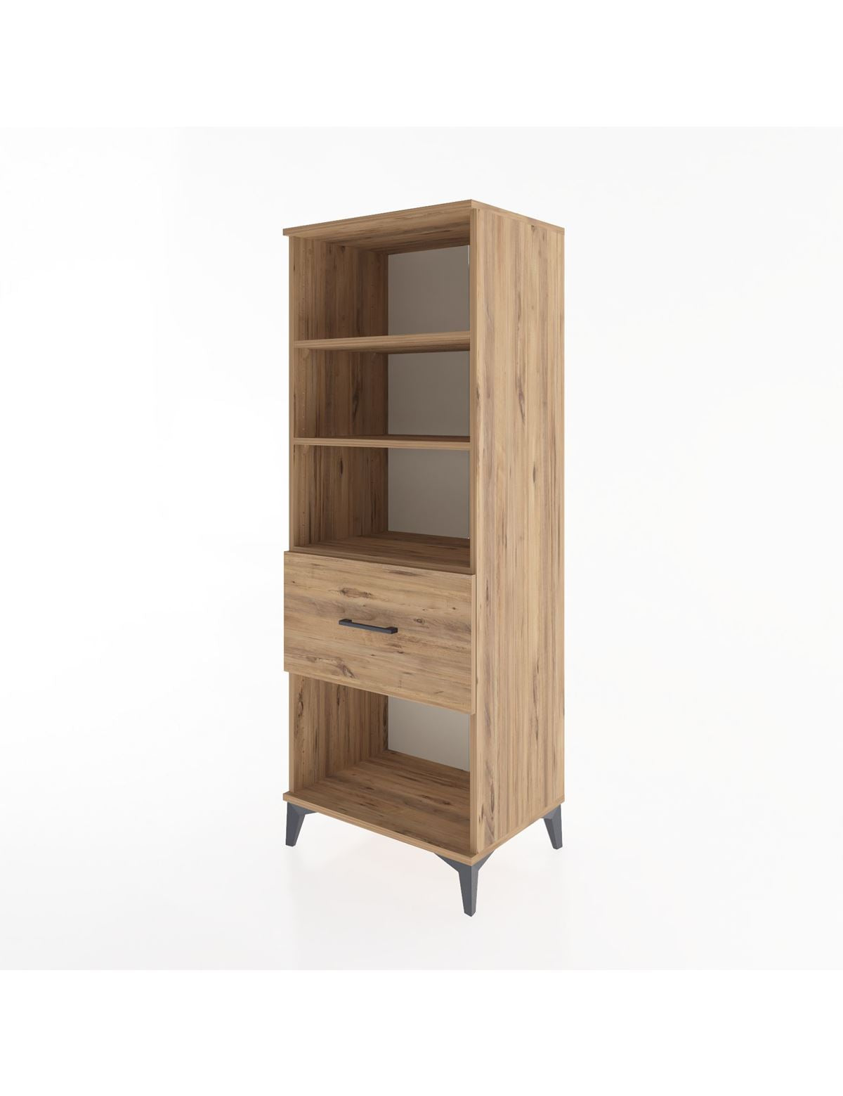 Hyperion Dolap 3 Raflı Tek Çekmeceli 60x44x163 - S53M022V9B