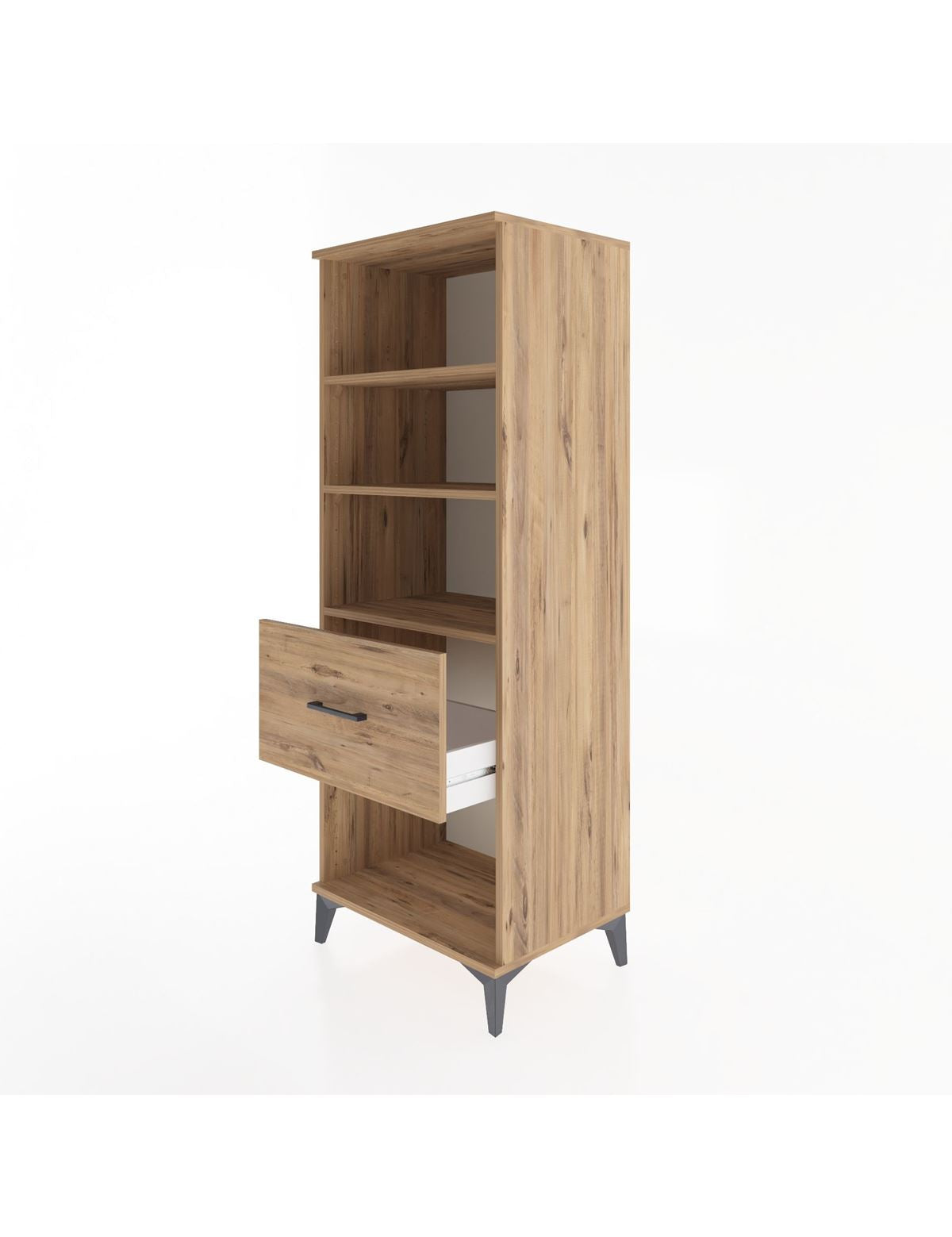 Hyperion Dolap 3 Raflı Tek Çekmeceli 60x44x163 - S53M022V9B