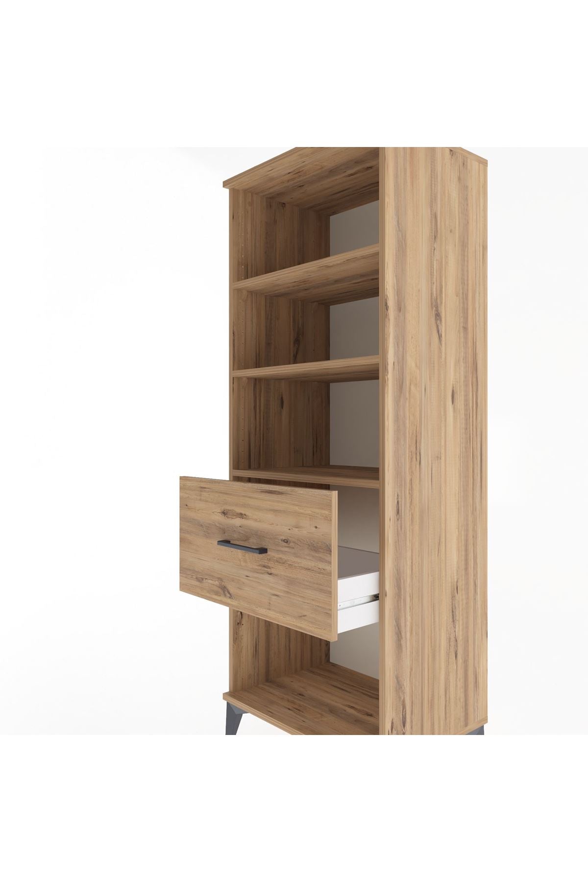Hyperion Dolap 3 Raflı Tek Çekmeceli 60x44x163 - S53M022V9B
