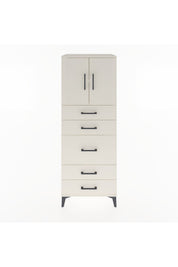 Hyperion Dolap 2 Raflı 5 Çekmeceli 2 Kapaklı 60x44x163 - S53M023V1B
