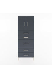 Hyperion Dolap 2 Raflı 5 Çekmeceli 2 Kapaklı 60x44x163 - S53M023V5B