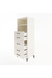 Hyperion Dolap 2 Raflı 5 Çekmeceli 60x44x163 - S53M024V1B