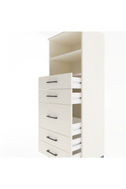 Hyperion Dolap 2 Raflı 5 Çekmeceli 60x44x163 - S53M024V1B
