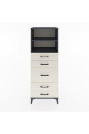 Hyperion Dolap 2 Raflı 5 Çekmeceli 60x44x163 - S53M024V4B