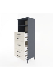 Hyperion Dolap 2 Raflı 5 Çekmeceli 60x44x163 - S53M024V4B