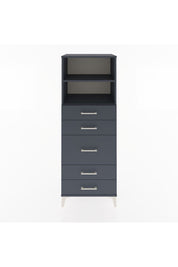 Hyperion Dolap 2 Raflı 5 Çekmeceli 60x44x163 - S53M024V5B