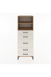 Hyperion Dolap 2 Raflı 5 Çekmeceli 60x44x163 - S53M024V7B
