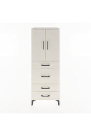 Hyperion Dolap 3 Raflı 4 Çekmeceli 2 Kapaklı 60x44x163 - S53M025V1B